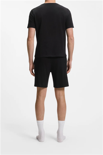 Boss Unique T-Shirtt Erkek Pijama Üstü Siyah