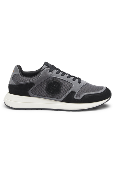 BOSS Vinston Runn Sdmebb Erkek Sneaker Gri
