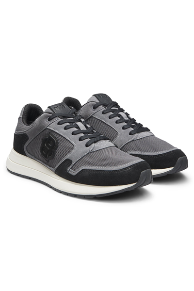 BOSS Vinston Runn Sdmebb Erkek Sneaker Gri