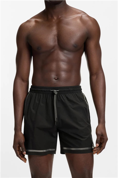Boss Vital Trunks Erkek Şort Mayo Siyah