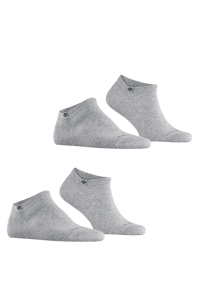 Burlington Erkek 2li Çorap Gri