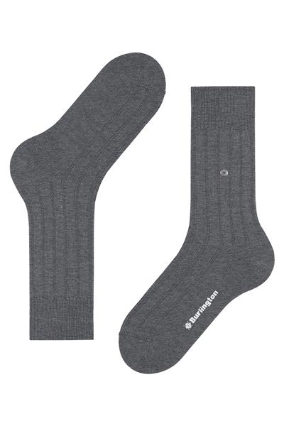 Burlington Dover SO Erkek Çorap Gri