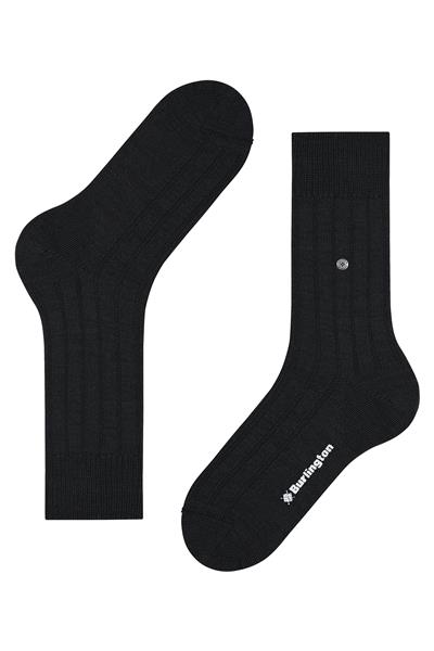 Burlington Dover SO Erkek Çorap Siyah