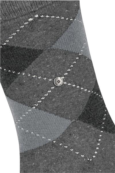 Burlington Dundee SO Erkek Çorap Gri