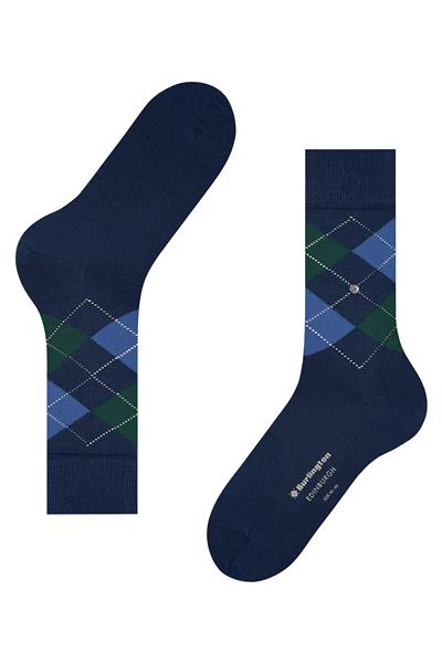 Burlington Edinburgh SO Erkek Çorap Mavi