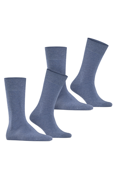 Burlington Everyday SO 2-Pack Erkek 2li Çorap Mavi