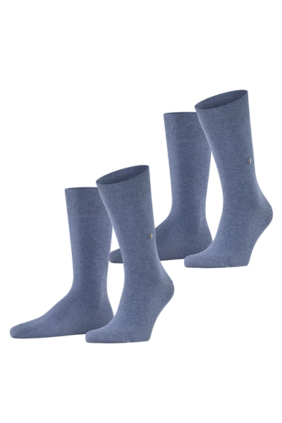 Burlington Everyday SO 2-Pack Erkek 2li Çorap Mavi