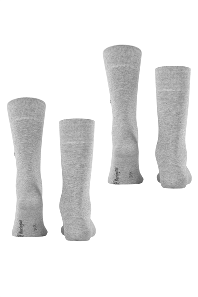 Burlington Everyday SO 2-Pack Erkek 2li Çorap Gri