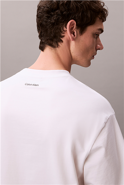 Calvin Klein 16S March Graphic Se Erkek Bisiklet Yaka T-Shirt