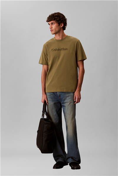 Calvin Klein 20S Eu Wholesale Spo Erkek Bisiklet Yaka T-Shirt