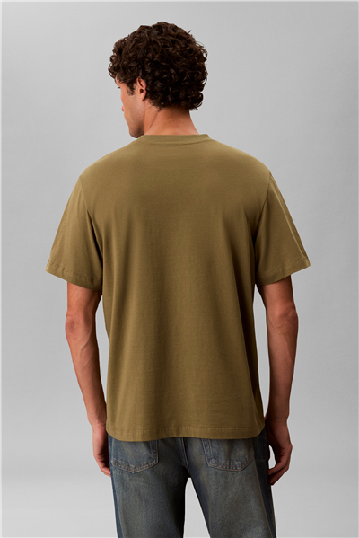 Calvin Klein 20S Eu Wholesale Spo Erkek Bisiklet Yaka T-Shirt