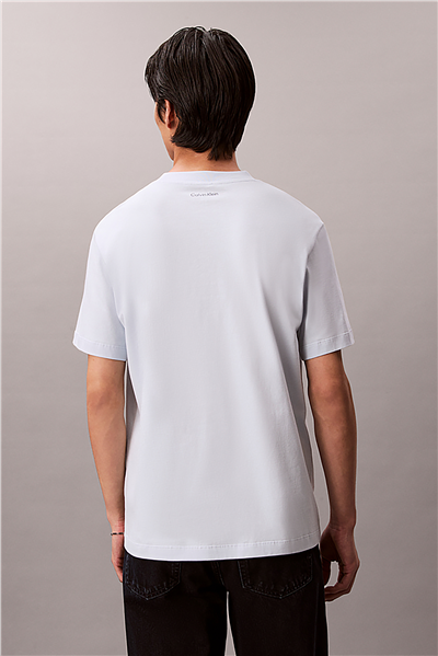 Calvin Klein 20S March Graphic Se Erkek Bisiklet Yaka T-Shirt