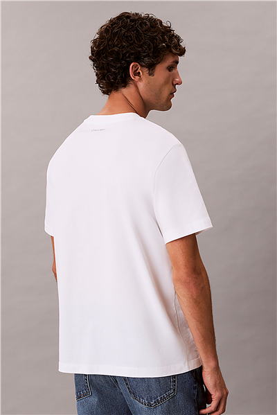 Calvin Klein 20S March Graphic Se Erkek Bisiklet Yaka T-Shirt