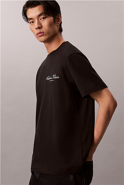 Calvin Klein 20S March Graphic Se Erkek Bisiklet Yaka T-Shirt