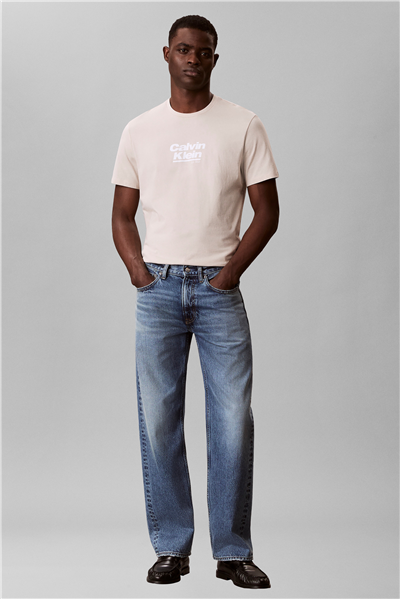 Calvin Klein 30S Eu Wholesale Jea Erkek Bisiklet Yaka T-Shirt