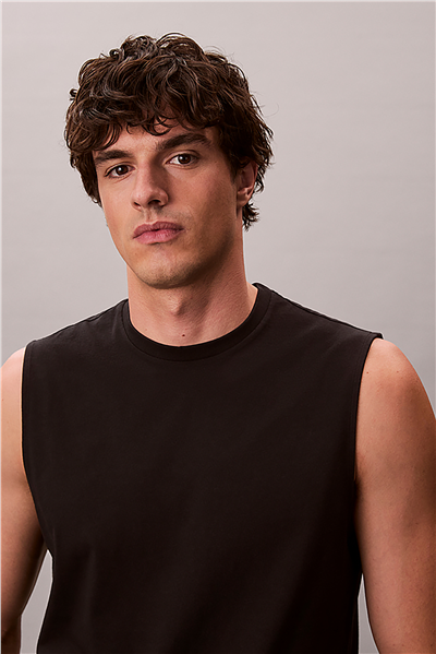 Calvin Klein 30S Jersey Badge Mus Erkek Kolsuz T-Shirt