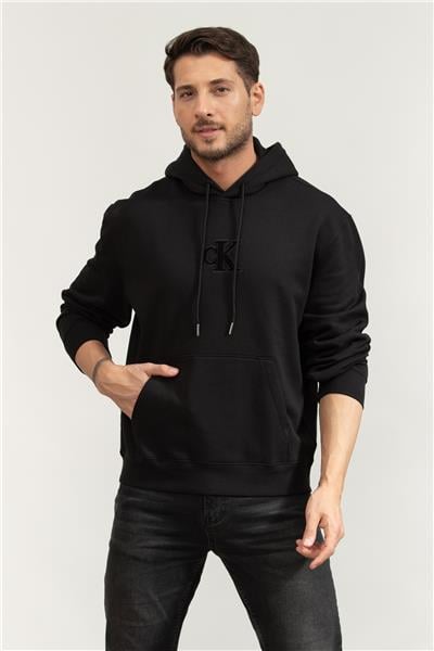 Calvin Klein 350Gsm Fleece Gift Giving Erkek Kapüşonlu Sweatshirt