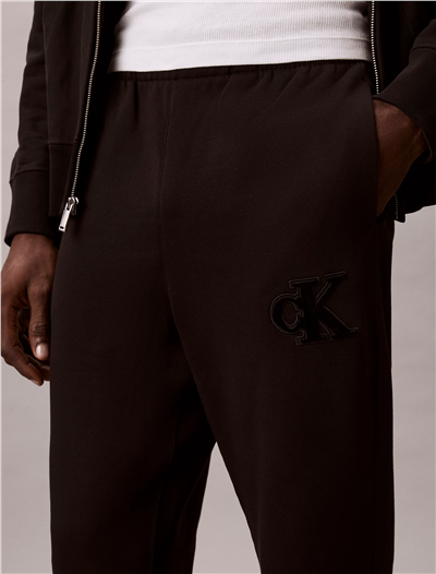 Calvin Klein 350Gsm Fleece Gift Giving Erkek Eşofman Altı Siyah