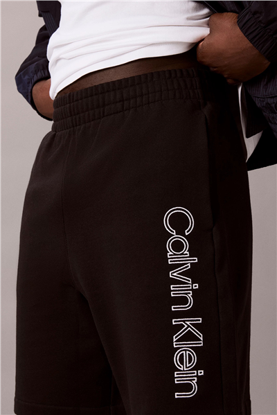 Calvin Klein 350Terry Eu Sp Graphic Short Erkek Şort Siyah