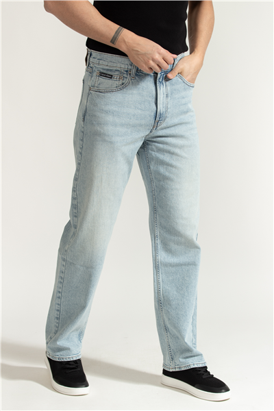 Calvin Klein 90S Straight Spotlight Jean Erkek Jean Pantolon