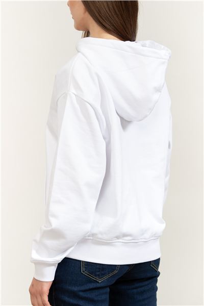 Calvin Klein Archive Logo French Terry Fz Hoo Kadın Fermuarlı Sweatshirt