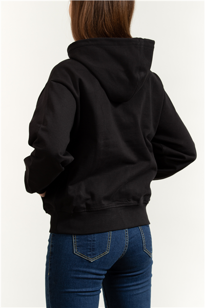 Calvin Klein Archive Logo French Terry Fz Hoo Kadın Fermuarlı Sweatshirt