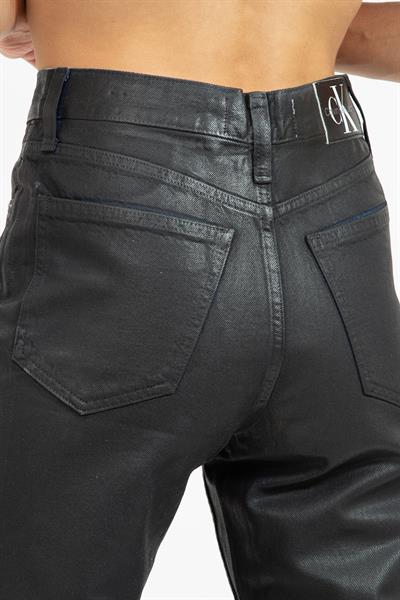 Calvin Klein Authentic Slim Straight Kadın Jean Pantolon Lacivert