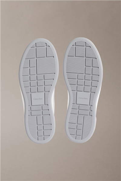 Calvin Klein Basket Cupsole Laceup Lth Ml Erkek Sneaker Beyaz