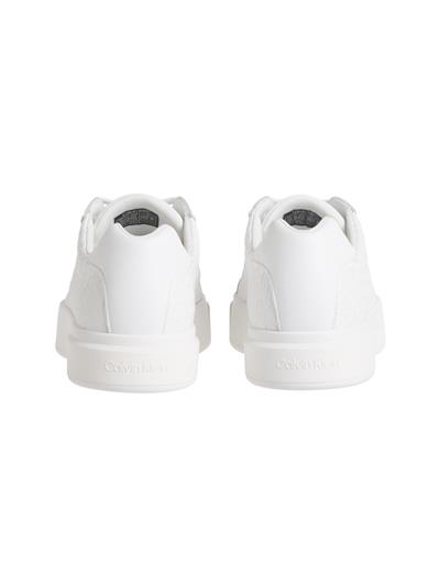 Calvin Klein Basket Lace Up Lth Aop Kadın Sneaker