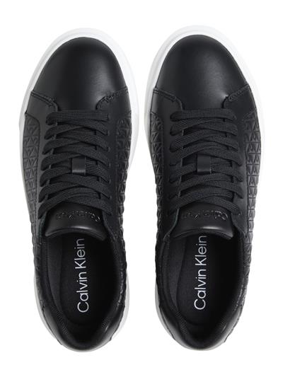 Calvin Klein Basket Lace Up Lth Aop Kadın Sneaker