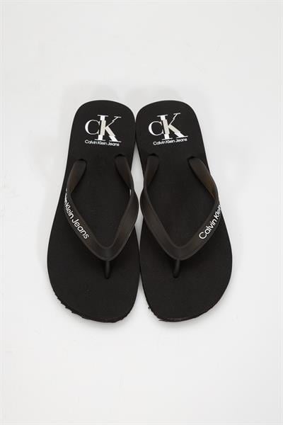 Calvin Klein Beach Sandal Monologo Erkek Terlik Siyah