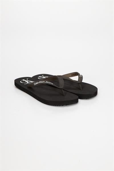 Calvin Klein Beach Sandal Monologo Erkek Terlik Siyah