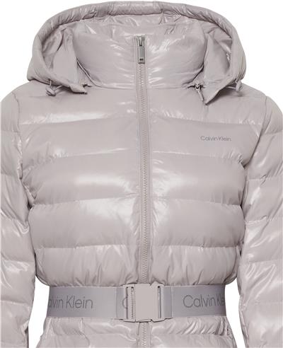 Calvin Klein Belted Lightweight Puffer Kadın Mont