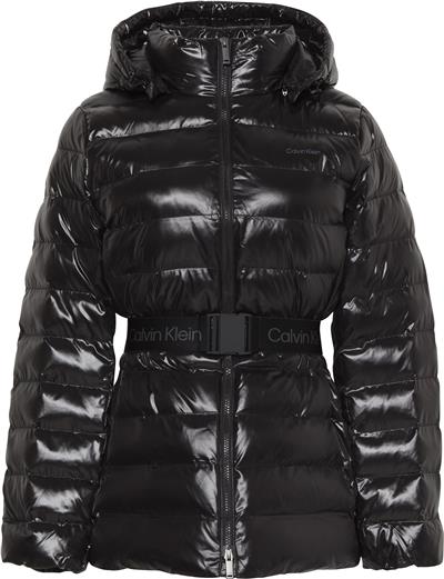 Calvin Klein Belted Lightweight Puffer Kadın Mont