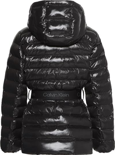 Calvin Klein Belted Lightweight Puffer Kadın Mont