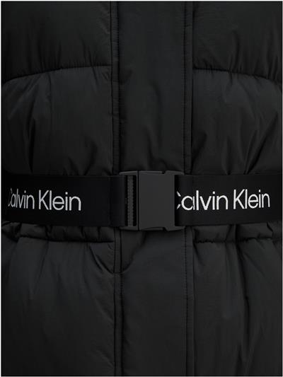 Calvin Klein Belted Midweight Puffer Kadın Mont