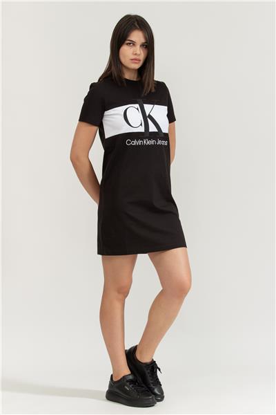 Calvin Klein Blocking Kadın Bisiklet Yaka T-Shirt