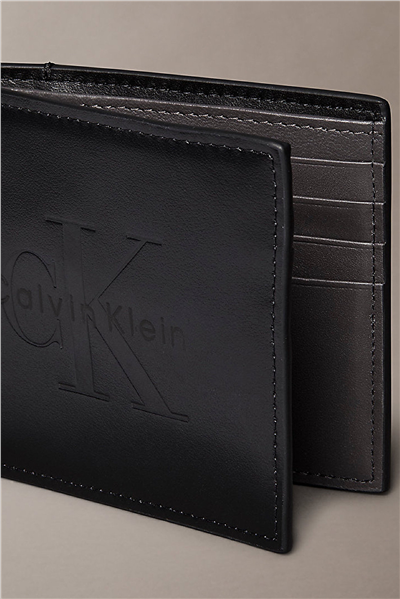 Calvin Klein Bold Billfold Erkek Cüzdan Siyah