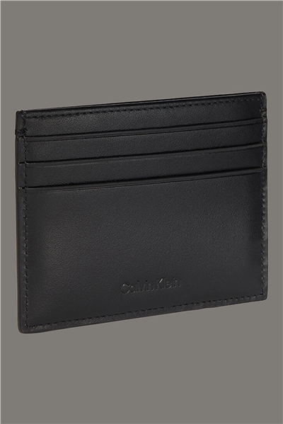 Calvin Klein Bold Cardholder Erkek Kartlık Siyah