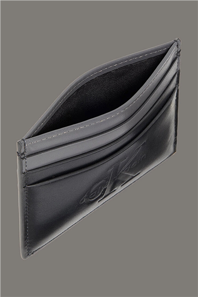 Calvin Klein Bold Cardholder Erkek Kartlık Siyah