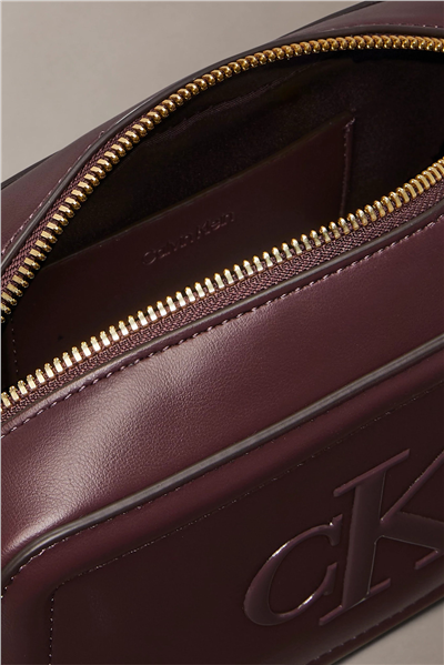 Calvin Klein Bold CK Camera Bag Kadın Mini Omuz Çantası Siyah