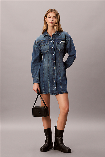 Calvin Klein Bold CK Camera Bag Kadın Mini Omuz Çantası