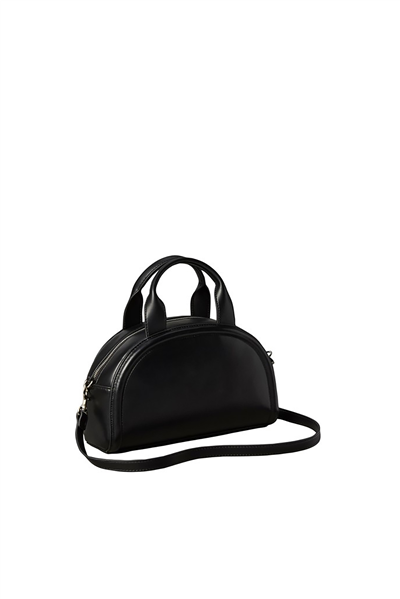 Calvin Klein Bold Ck Dome Crossbody Kadın Mini Omuz Çantası Siyah