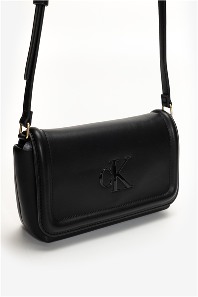 Calvin Klein Bold CK Flap Crossbody Kadın Mini Omuz Çantası