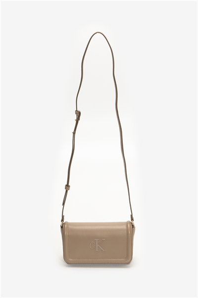 Calvin Klein Bold CK Flap Crossbody Kadın Mini Omuz Çantası