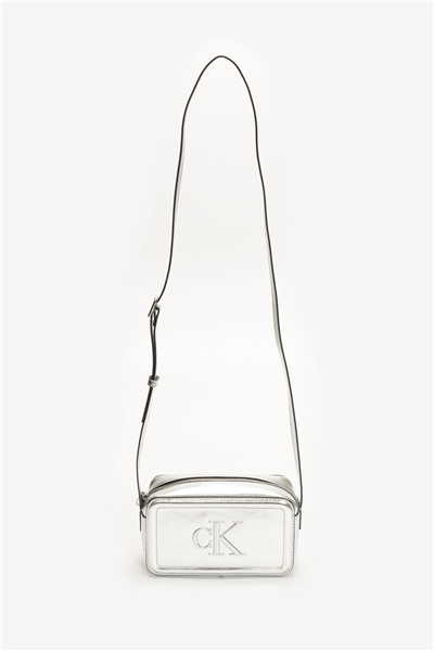 Calvin Klein Bold CK Metallic Camera Bag Kadın Mini Omuz Çantası