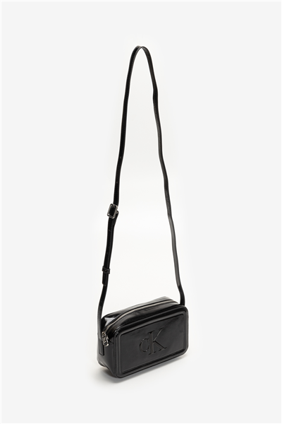 Calvin Klein Bold CK Metallic Camera Bag Kadın Mini Omuz Çantası