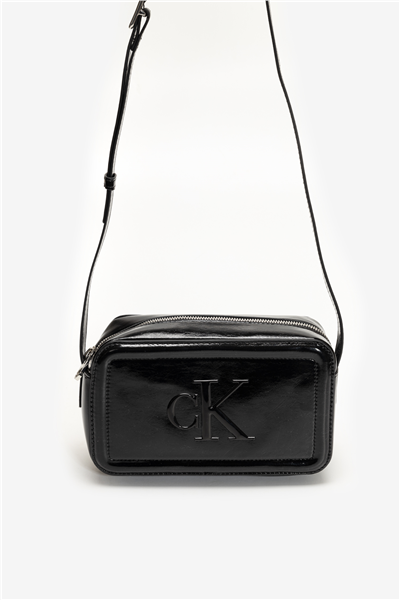 Calvin Klein Bold CK Metallic Camera Bag Kadın Mini Omuz Çantası