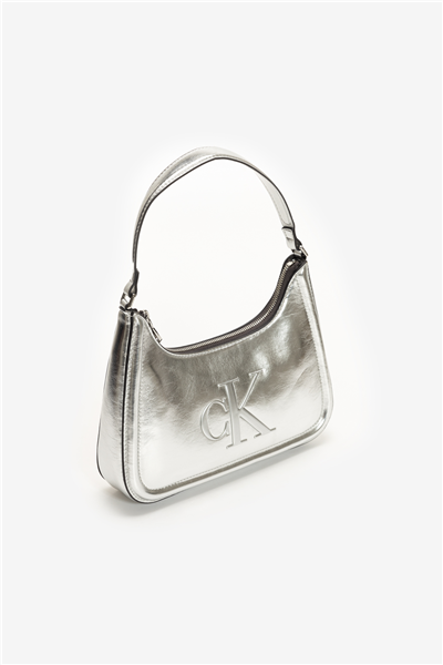 Calvin Klein Bold CK Metallic Shoulder Bag Kadın Mini Omuz Çantası