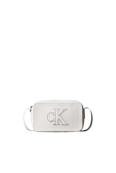 Calvin Klein Bold Ck Outline Camera Bag Kadın Mini Omuz Çantası Çok Renkli